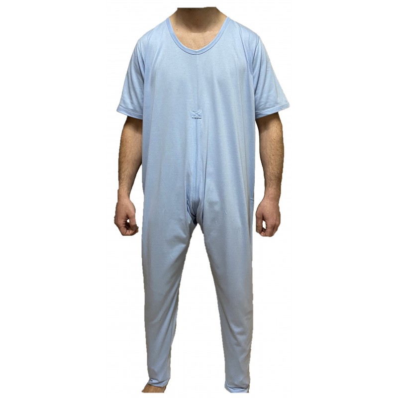 Pijama incontinencia manga corta pantalón largo